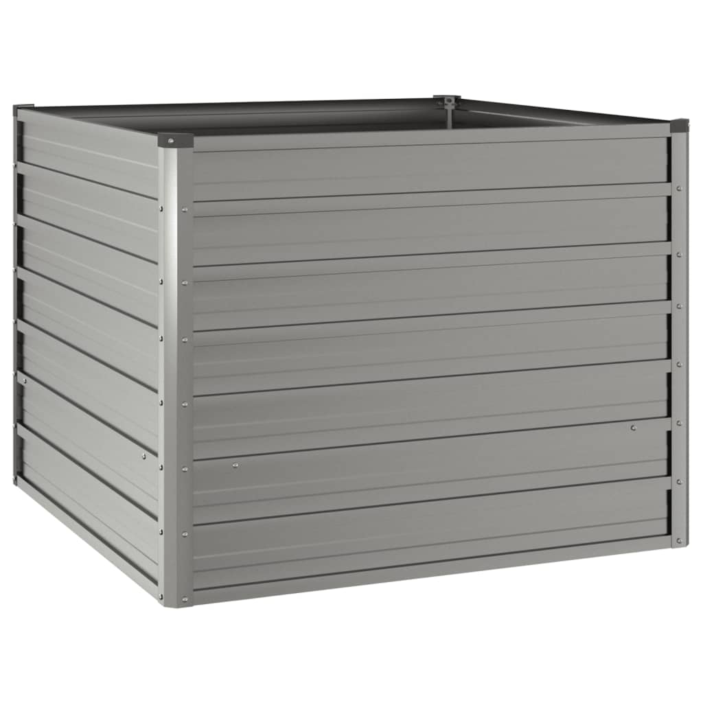 vidaXL Plantenbak verhoogd 100x100x77 cm cortenstaal roestig afbeelding