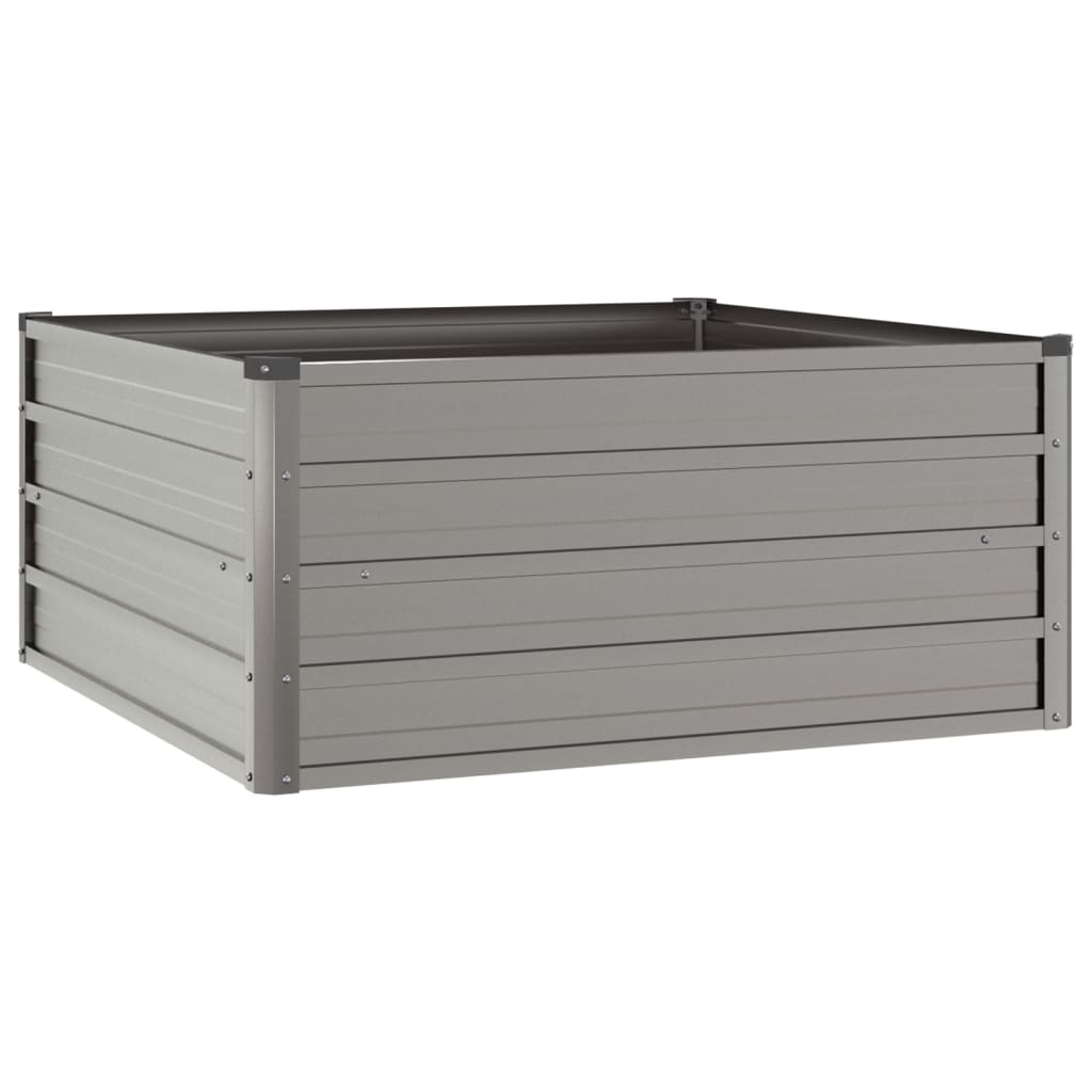 vidaXL Plantenbak verhoogd 100x100x45 cm cortenstaal roestig afbeelding