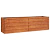vidaXL taimekast, rooste, 160x40x45 cm, Corten-teras