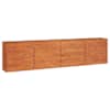 vidaXL taimekast, rooste, 320x40x77 cm, Corten-teras