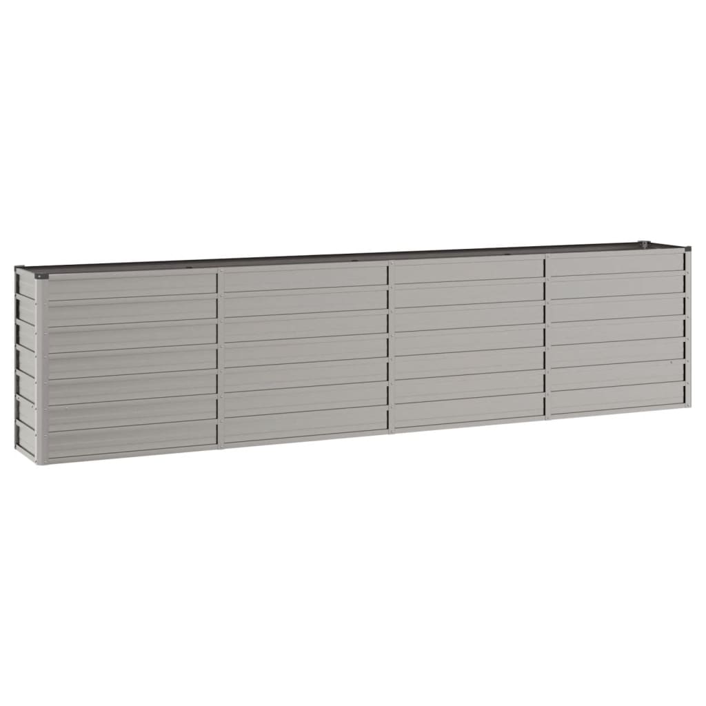 vidaXL Plantenbak verhoogd 320x40x77 cm cortenstaal roestig afbeelding
