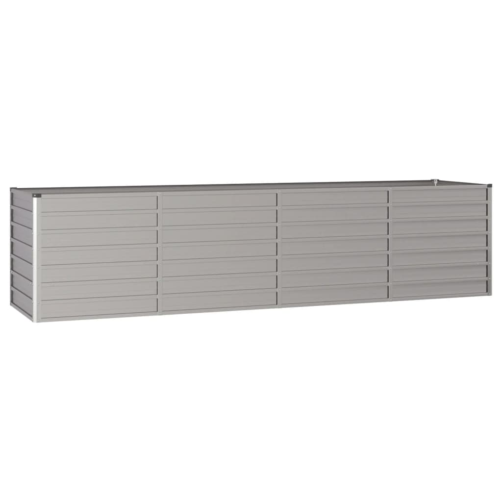 vidaXL Plantenbak verhoogd 320x80x77 cm cortenstaal roestig afbeelding