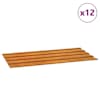 vidaXL katusepaneelid 12 tk, rooste, 80x44 cm, Corten teras