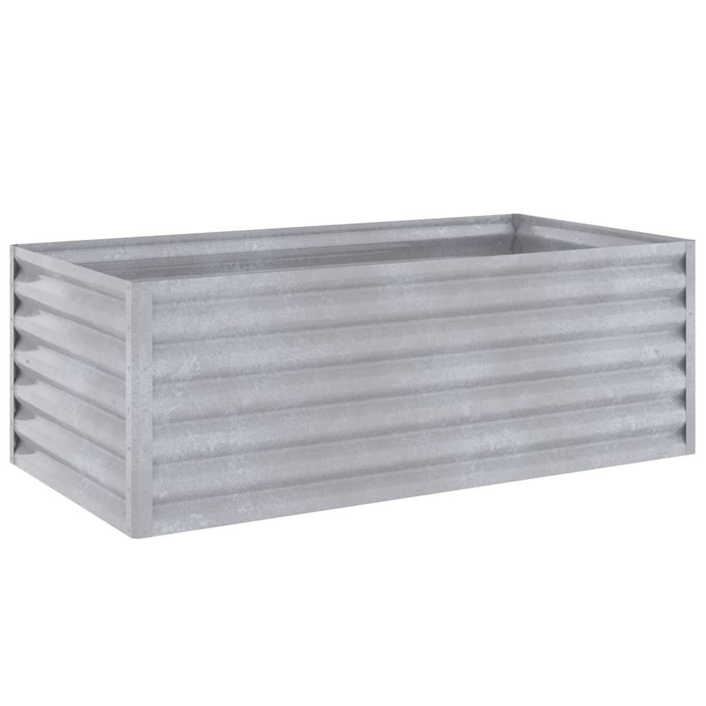 vidaXL Plantenbak verhoogd 100x50x36 cm cortenstaal afbeelding