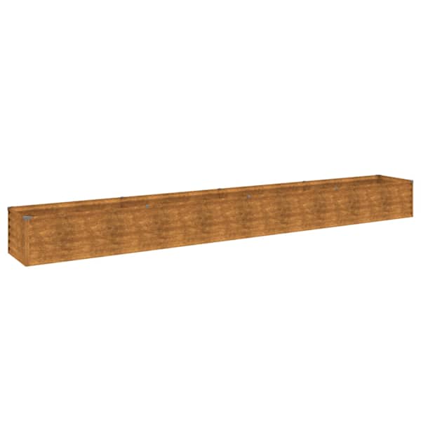 vidaXL aiapeenar 386 x 50 x 36 cm Corten terasest