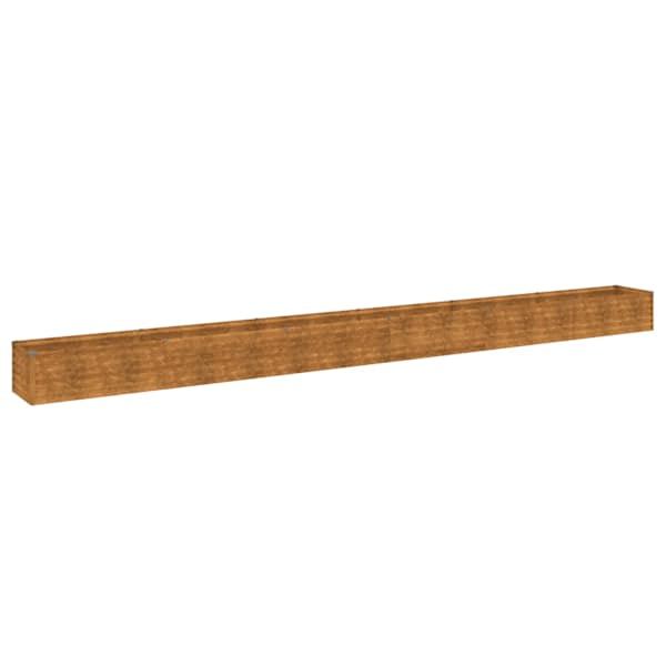vidaXL aiapeenar 580 x 50 x 36 cm Corten terasest