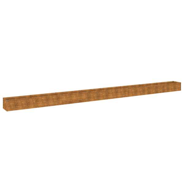 vidaXL taimekast, 770 x 50 x 36 cm, Corten-teras