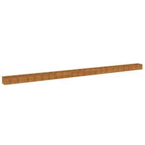 vidaXL taimekast, 960x50x36 cm, Corten-teras