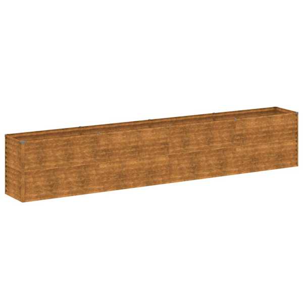 vidaXL aiapeenar 385 x 50 x 69 cm Corten terasest