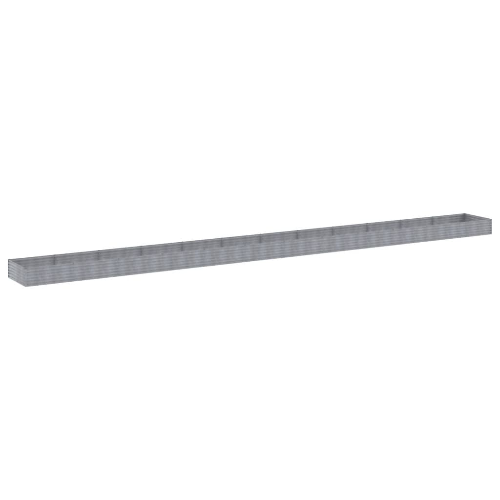 vidaXL Plantenbak verhoogd 1150x100x36 cm cortenstaal afbeelding