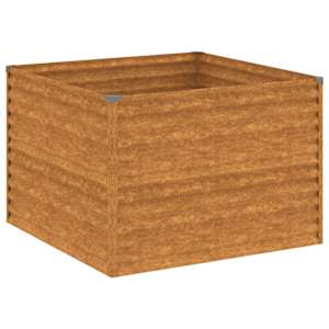 vidaXL taimekast, 100 x 100 x 69 cm, Corten-teras
