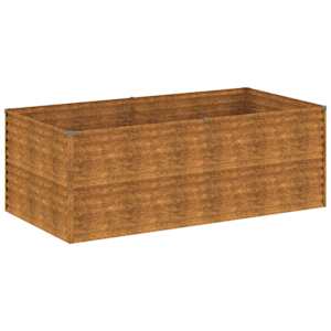 vidaXL taimekast, 196 x 100 x 69 cm, Corten-teras
