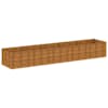 vidaXL taimekast, 479 x 100 x 69 cm, Corten-teras