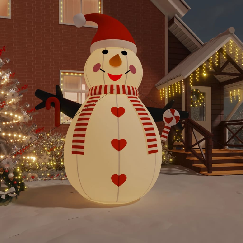 TopSellers-Inflatable Snowman Multicolour - 460cm LED Christmas Decor