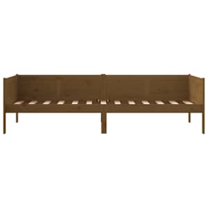 Válenda medově hnědá masivní borové dřevo 80 x 200 cm - obrázek 5