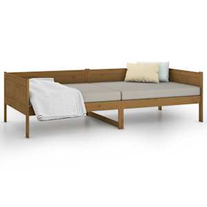 Válenda medově hnědá masivní borové dřevo 80 x 200 cm - obrázek 8