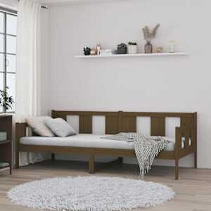 Válenda medově hnědá masivní borové dřevo 90 x 200 cm - obrázek 4