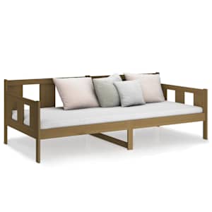 Válenda medově hnědá masivní borové dřevo 90 x 200 cm - obrázek 5