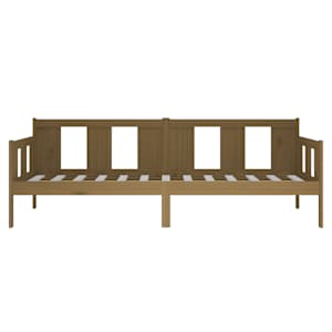 Válenda medově hnědá masivní borové dřevo 90 x 200 cm - obrázek 7