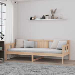 Dnevna postelja trdna borovina 80x200 cm