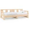 vidaXL v&auml;ljat&otilde;mmatav p&auml;evavoodi, m&auml;nnipuit, 2 x (80-200) cm