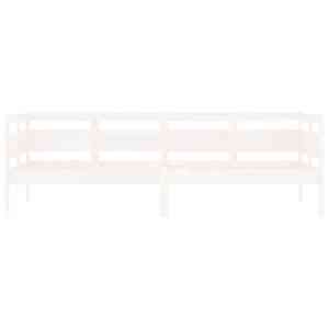 Válenda bílá masivní borové dřevo 80 x 200 cm - obrázek 8