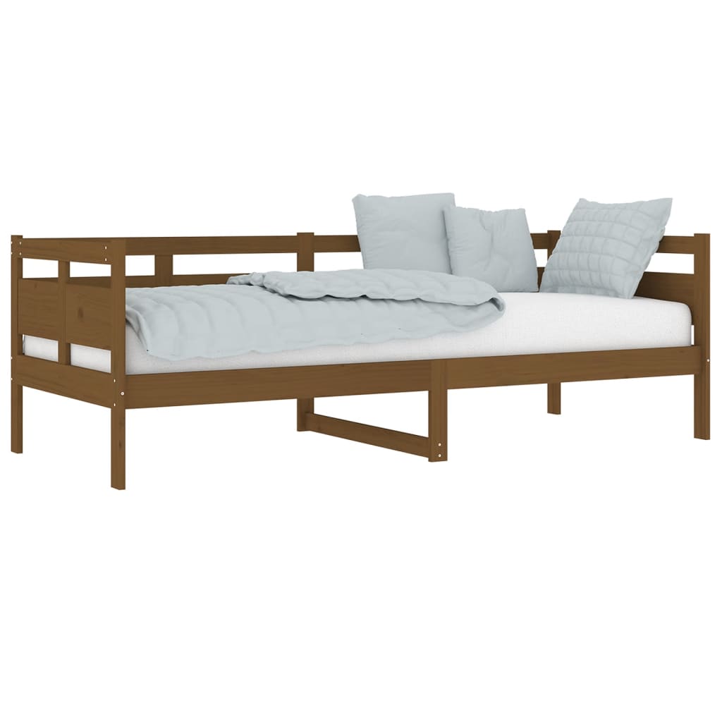 

vidaXL Slaapbank grenenhout honingbruin 80x200 cm