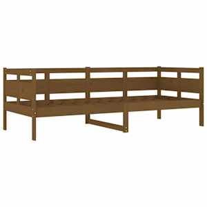 Válenda medově hnědá masivní borové dřevo 80 x 200 cm - obrázek 4