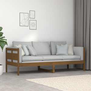 Válenda medově hnědá masivní borové dřevo 80 x 200 cm - obrázek 9