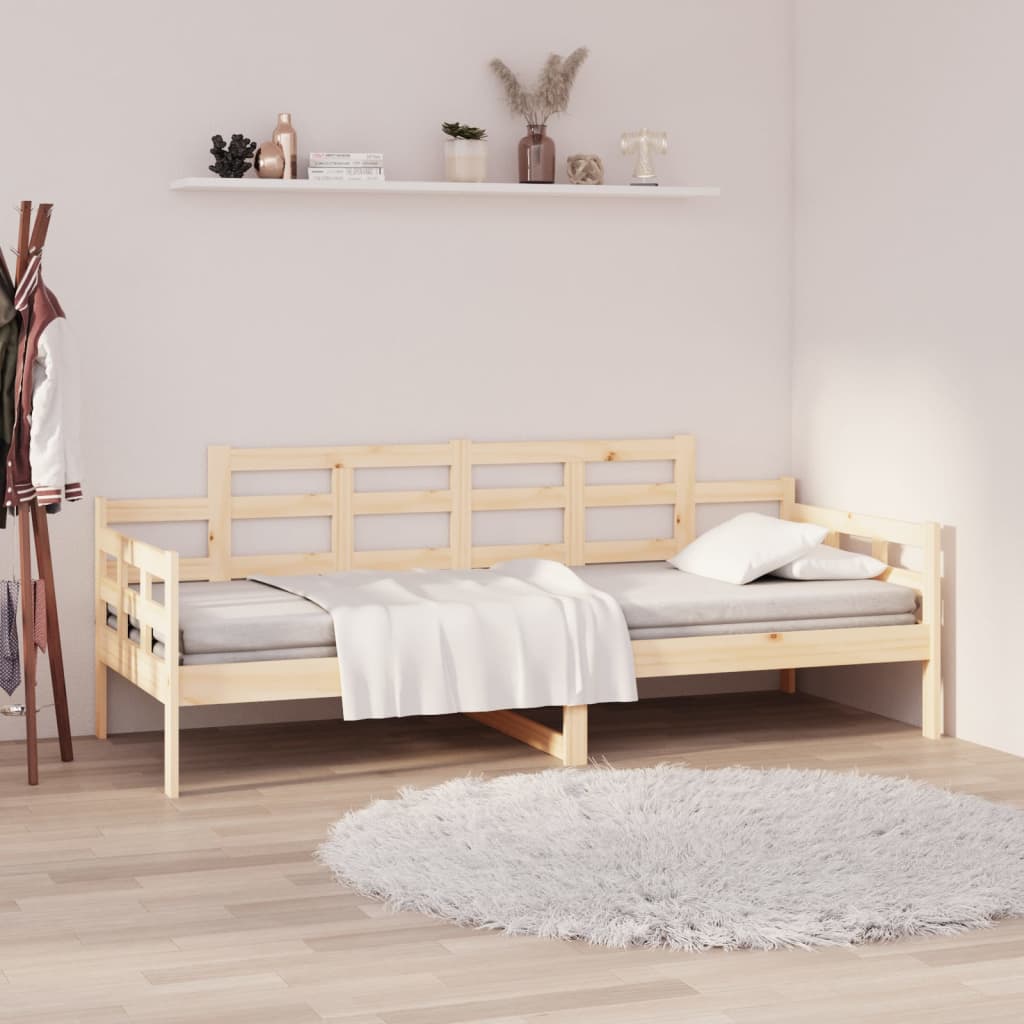 vidaXL ��ko dzienne, lite drewno sosnowe, 90x200 cm