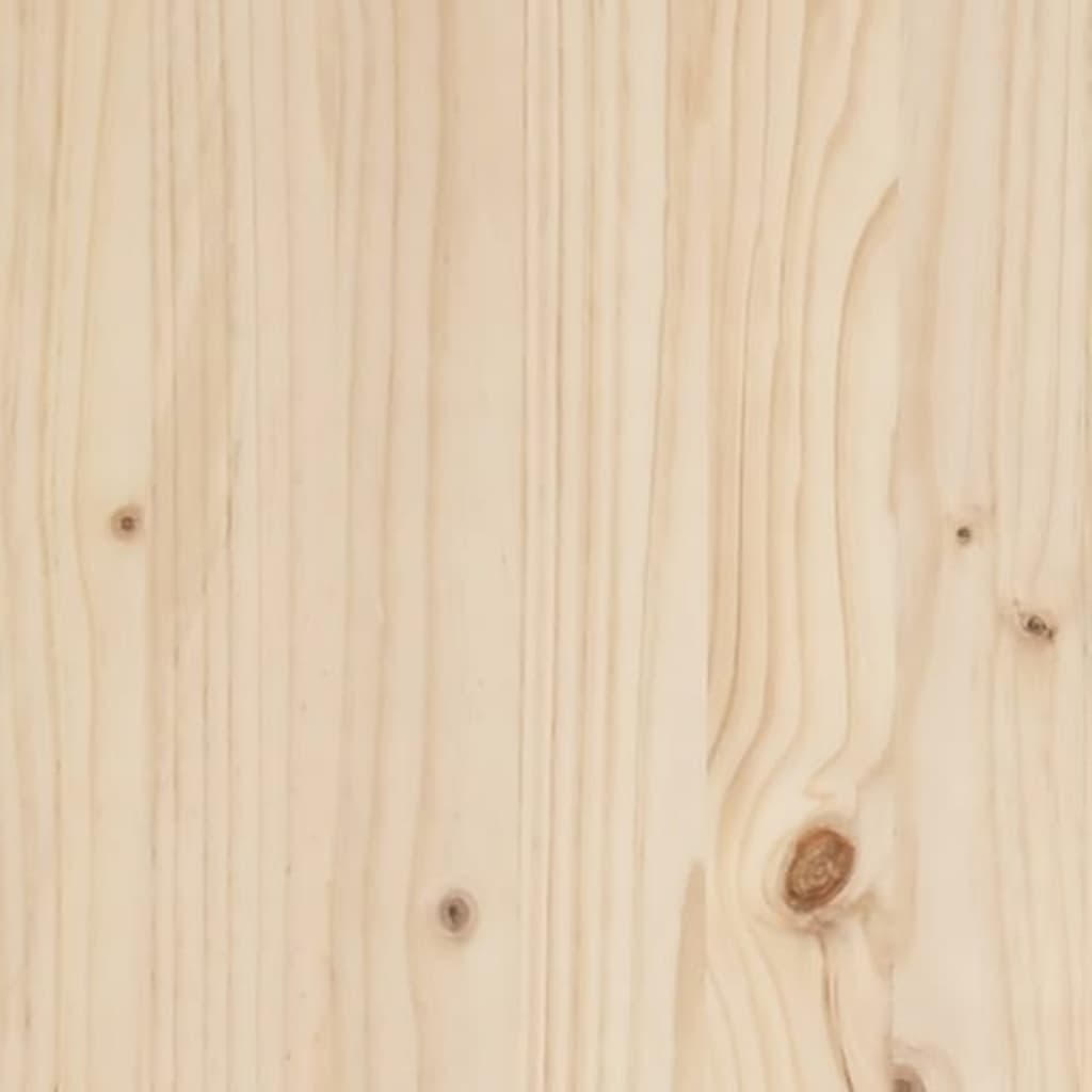 Pat extensibil de zi, 2x(80x200) cm, lemn masiv de pin