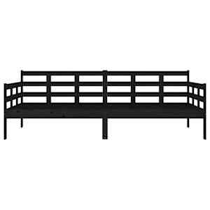 Válenda černá masivní borové dřevo 90 x 200 cm - obrázek 8
