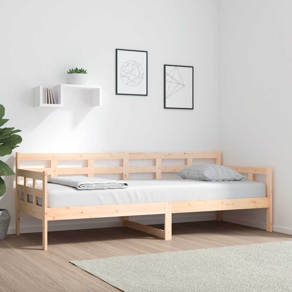 vidaXL Sohvasänky täysi mänty 80x200 cm