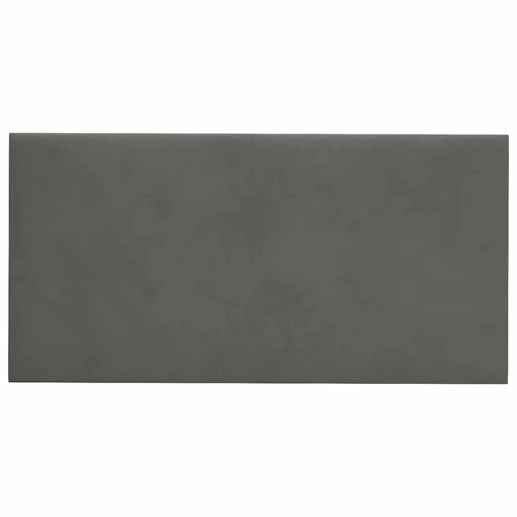 Thumbnail - vidaXL Wandpaneele 12 Stk. Dunkelgrau 60x30 cm Samt 2,16 m²