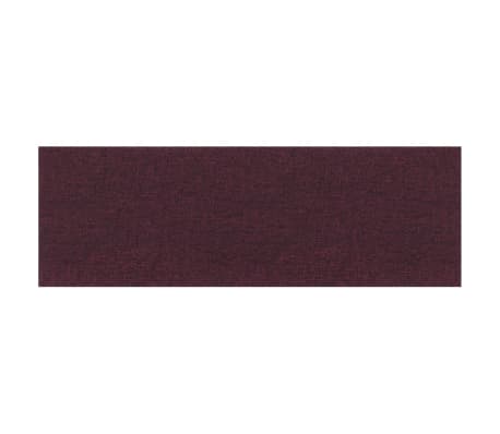 vidaXL Panneaux muraux 12 pcs Violet 90x30 cm Tissu 3,24 m²