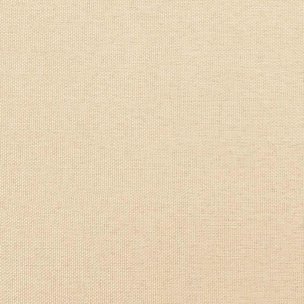 Panouri de perete 12 buc. crem 30x30 cm, textil 0,54 m²