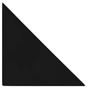 vidaXL v&aelig;gpaneler 12 stk. 30x30 cm 0,54 m&sup2; fl&oslash;jl sort