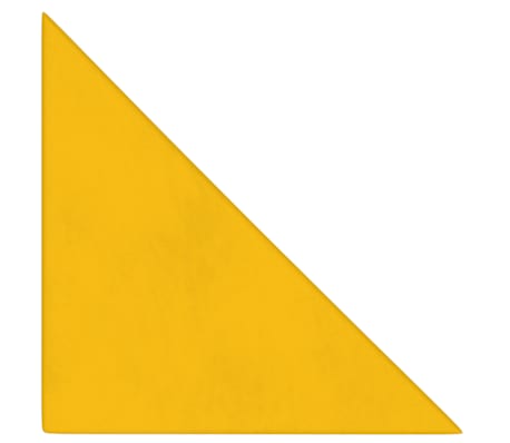 vidaXL Wandpanelen 12 st 0,54 m² 30x30 cm fluweel geel