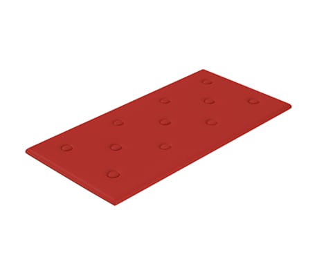 vidaXL seinapaneelid 12 tk, veinipunane, 60x30 cm, kunstnahk, 2,16 m&sup2;