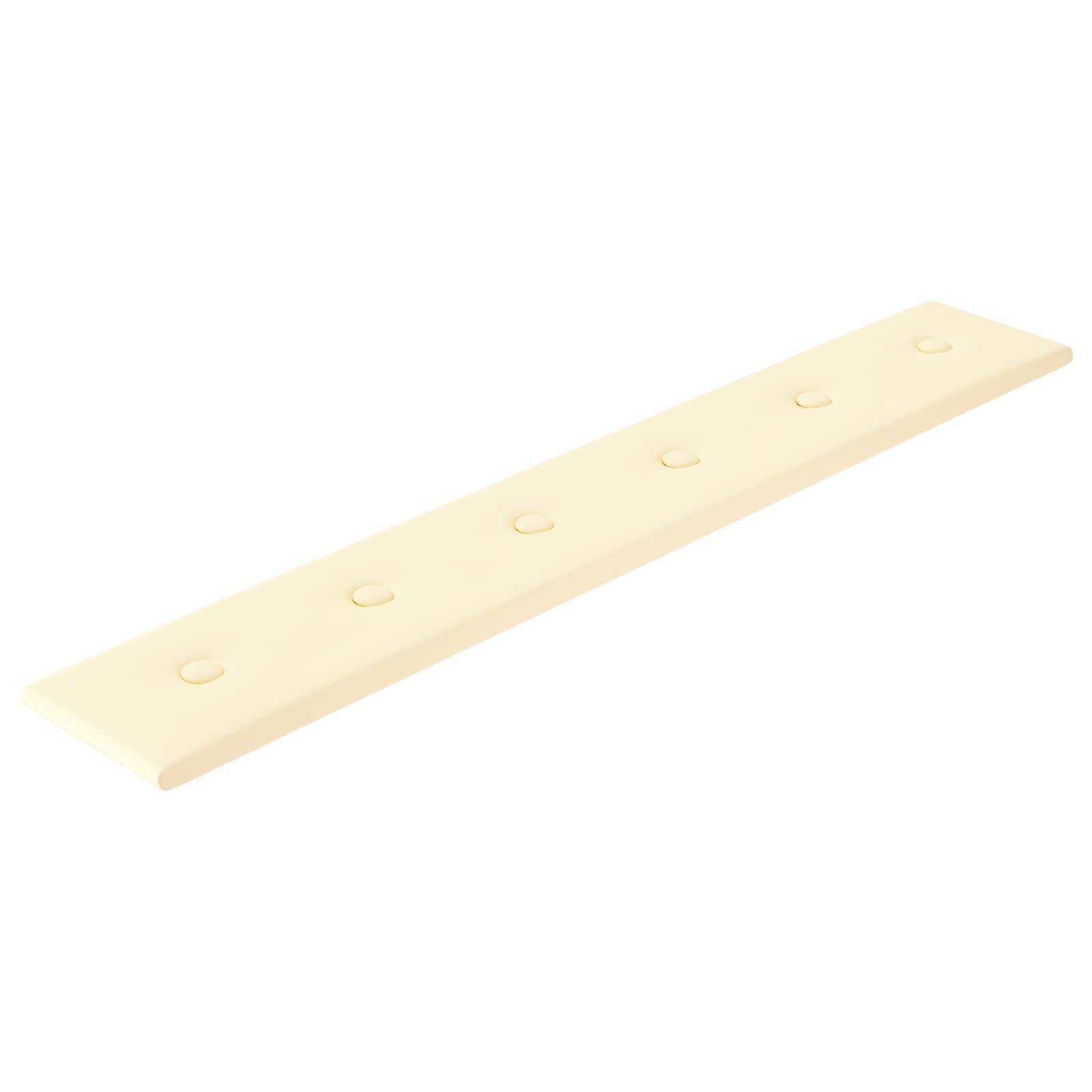 Thumbnail - vidaXL Wandkopfteilen 12 pcs Creme 90 x 15 cm Kunstleder