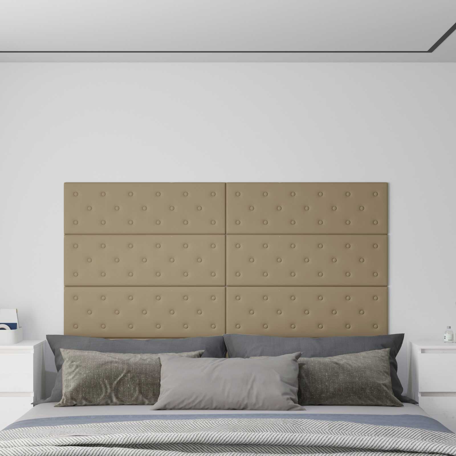 Stenska glavna postelja 12 pcs Kapučino 90 x 30 cm