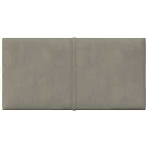 vidaXL N&aacute;stenn&eacute; panely 12 ks bledosiv&eacute; 30x15 cm zamat 0,54 m&sup2;