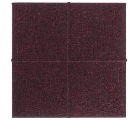 vidaXL Wandpaneele 12 Stk. Lila 30x30 cm Stoff 1,08 m&sup2;