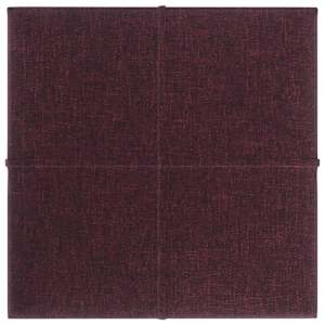 vidaXL Wandpaneele 12 Stk. Lila 30x30 cm Stoff 1,08 m&sup2;