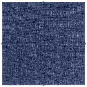 vidaXL Pannelli Murali 12 pz Blu 30x30 cm in Tessuto 1,08 m&sup2;