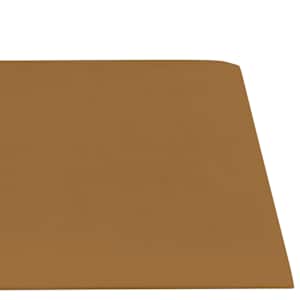 Nástěnný čelník 12 pcs Hnědá 60 x 15 cm samet - obrázek 5