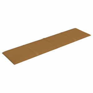 Nástěnný čelník 12 pcs Hnědá 60 x 15 cm samet - obrázek 2