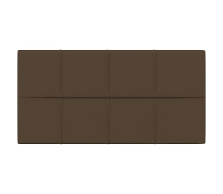 vidaXL vægpaneler 12 stk. 60x30 cm 2,16 m² stof brun