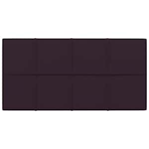 vidaXL Wandpaneele 12 Stk. Lila 60x30 cm Stoff 2,16 m&sup2;