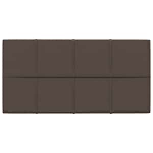 vidaXL Wandpanelen 12 st 2,16 m&sup2; 60x30 cm stof taupe